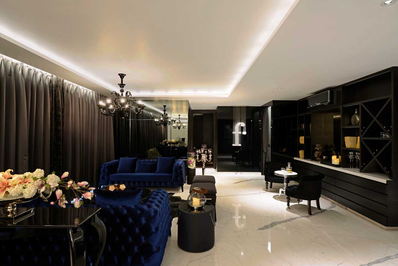 image of f residences interior provided by aishwaryam group