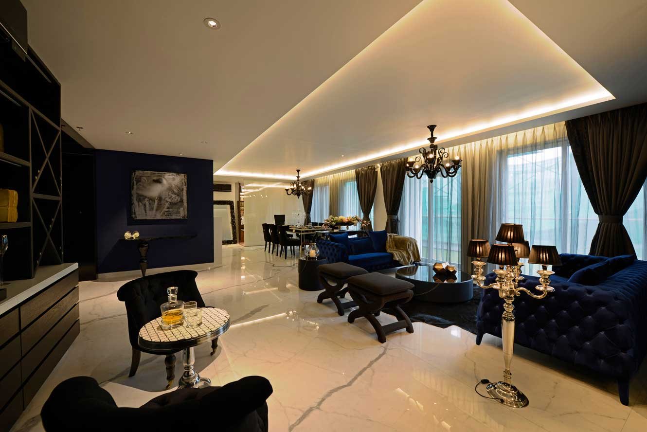 This is a internal image of residences at f residences